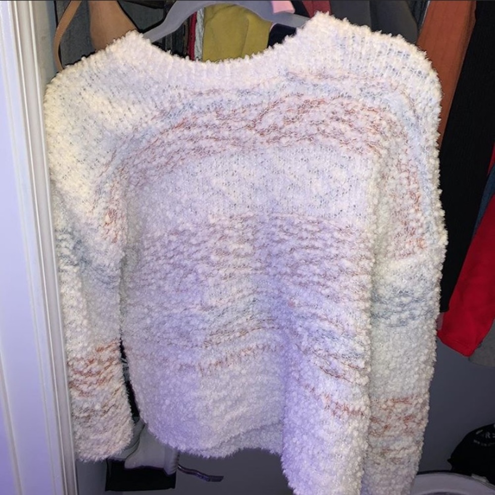 Fluffy sweater